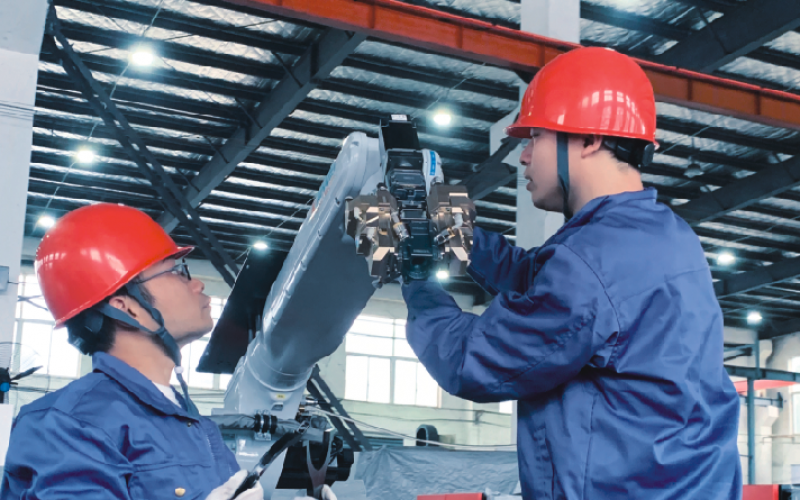 浙江雷諾爾以客戶為中心：成功安裝定制化機(jī)器人管線包，彰顯“客戶要求即行動(dòng)指南”承諾